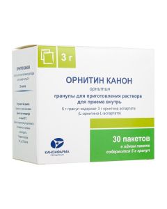 ornithine - Ornithine Canon granules for solution for oral administration 3 g 30 pcs. florida Pharmacy Online - florida.buy-pharm.com