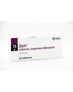 clopidogrel - Zilt tablets 75 mg, 28 pcs. florida Pharmacy Online - florida.buy-pharm.com