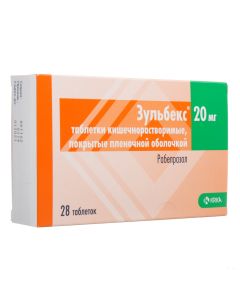 Rabeprazole - Zulbeks tablets 20 mg, 28 pcs. florida Pharmacy Online - florida.buy-pharm.com