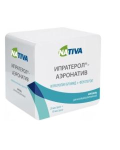 Ypratropyya bromide, fenoterol - Ipraterol-aeronat aerosol inhalation dosage 20 mcg / dose + 50 mcg / dose aerosol can 200 doses florida Pharmacy Online - florida.buy-pharm.com