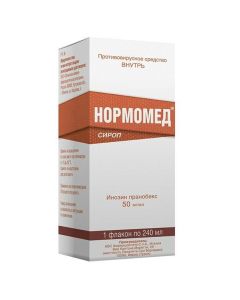 Inosine Pranobex - Normomed syrup 50 mg / ml 240 ml florida Pharmacy Online - florida.buy-pharm.com