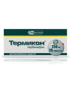 Terbinafine - Thermicon tablets 250 mg, 28 pcs. florida Pharmacy Online - florida.buy-pharm.com