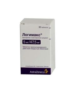 metoprolol, felodipine - Logimaks tablets, 30 pcs. florida Pharmacy Online - florida.buy-pharm.com