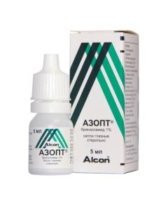 Brynzolamyd - Azopt eye drops 10 mg / ml, 5 ml florida Pharmacy Online - florida.buy-pharm.com