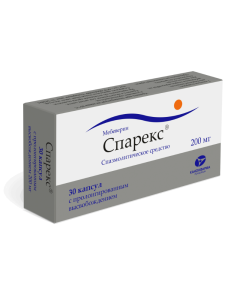 Mebeverin - Sparex capsules prolong. action 200 mg 30 pcs. florida Pharmacy Online - florida.buy-pharm.com