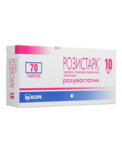 rosuvastatin - Rosistark tablets coated. 10 mg film 70 pcs. florida Pharmacy Online - florida.buy-pharm.com