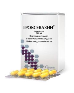 Troxerutin - Troxevasin capsules 300 mg 100 pcs. florida Pharmacy Online - florida.buy-pharm.com