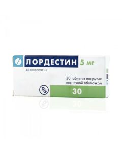 Desloratadine - Lordestine tablets is covered.pl.ob. 5 mg 30 pcs. florida Pharmacy Online - florida.buy-pharm.com
