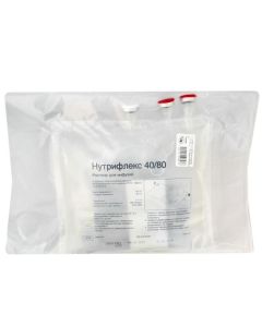 Amino acids for parenteral nutrition, Other preparations Minerals - Nutriflex 40/80 lipid emulsion for infusion 1875 ml containers built 5 pcs. florida Pharmacy Online - florida.buy-pharm.com