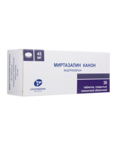 mirtazapine - Mirtazapine Canon tablets coated.pl.ob. 45 mg 30 pcs. florida Pharmacy Online - florida.buy-pharm.com