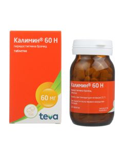 Pyrydostyhmyna bromide - Kalimin 60 N tablets 60 mg 100 pcs. florida Pharmacy Online - florida.buy-pharm.com