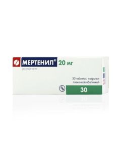 rosuvastatin - Mertenil tablets 20 mg, 30 pcs. florida Pharmacy Online - florida.buy-pharm.com