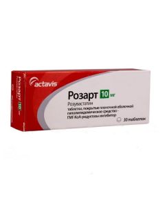 rosuvastatin - Rosart tablets are coated. 20 mg 30 pcs. florida Pharmacy Online - florida.buy-pharm.com