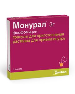 fosfomycin - Monural granules for solution for oral administration 3 g sachets 2 pcs. florida Pharmacy Online - florida.buy-pharm.com