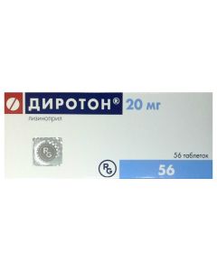 lisinopril - Diroton tablets 20 mg, 56 pcs. florida Pharmacy Online - florida.buy-pharm.com