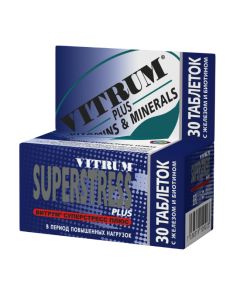 Polyvytamyn , Myneral - Vitrum Suprestress Plus tablets 30 pcs. florida Pharmacy Online - florida.buy-pharm.com