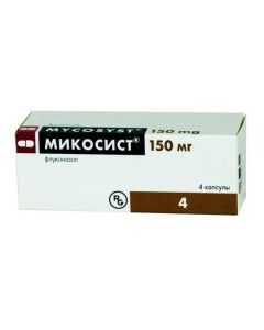 Fluconazole - Mikosist capsules 150 mg, 4 pcs. florida Pharmacy Online - florida.buy-pharm.com