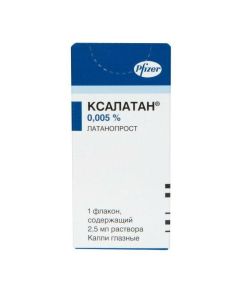 Latanoprost - Xalatan eye drops 0.005% 2.5 ml 1 pc. florida Pharmacy Online - florida.buy-pharm.com