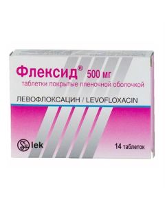 Levofloxacin - Flexid tablets coated. 500 mg, 14 pcs. florida Pharmacy Online - florida.buy-pharm.com