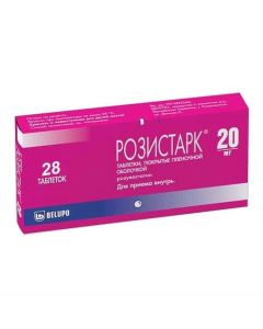 rosuvastatin - Rosistark tablets coated. 20 mg 28 pcs. florida Pharmacy Online - florida.buy-pharm.com