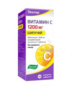 Ascorbic Acid - Vitamin C effervescent tablets 1200 mg 10 pcs. pack florida Pharmacy Online - florida.buy-pharm.com