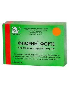 bifidobacteria bifidum, Lactobacilli plantarum - Florin forte sachets 850 mg 30 pc. florida Pharmacy Online - florida.buy-pharm.com