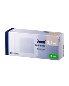 enalapril - Enap tablets 2, 5 mg 60 pcs. pack florida Pharmacy Online - florida.buy-pharm.com