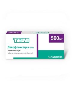 levofloxacin - Levofloxacin-Teva tablets coated.pl.ob. 500 mg 14 pcs. florida Pharmacy Online - florida.buy-pharm.com