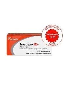 Moksonydyn - Tenzotran tablets are covered. 0.4 mg 28 pcs. florida Pharmacy Online - florida.buy-pharm.com