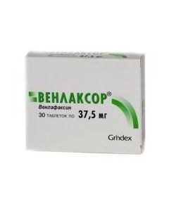 Venlafaxine - Venlaxor tablets 37.5 mg, 30 pcs. florida Pharmacy Online - florida.buy-pharm.com