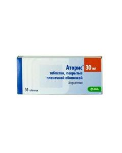 Atorvastatin - Atoris tablets 30 mg, 30 pcs. florida Pharmacy Online - florida.buy-pharm.com