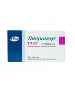 Atorvastatin - Liprimar tablets 10 mg, 100 pcs. florida Pharmacy Online - florida.buy-pharm.com