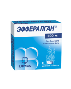 Paracetamol - Efferalgan Effervescent Tablets 500 mg 16 pcs. florida Pharmacy Online - florida.buy-pharm.com