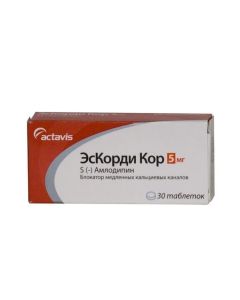 Levamlodypyn - EsCordi Cor tablets 5 mg 30 pcs. florida Pharmacy Online - florida.buy-pharm.com