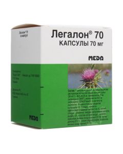Milk thistle fruit - Legalon 70 capsules 70 mg, 60 pcs. florida Pharmacy Online - florida.buy-pharm.com