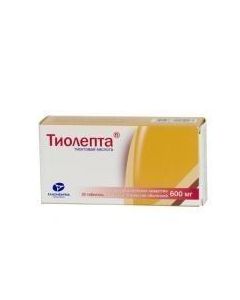 Tyoktovaya acid - Tialept tablets are covered.pl.ob. 600 mg 30 pcs. florida Pharmacy Online - florida.buy-pharm.com