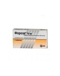 Alendronovaya acid - Forosa tablets coated.pl.ob. 70 mg, 4 pcs. florida Pharmacy Online - florida.buy-pharm.com