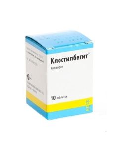 Clomiphene - Clostilbegit tablets 50 mg, 10 pcs. florida Pharmacy Online - florida.buy-pharm.com