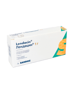 Ceftriaxone - Lendacin pore. d / pr-r solution for intravenous and intravenous administration 1 g vial 10 pcs florida Pharmacy Online - florida.buy-pharm.com