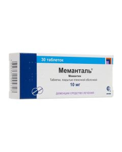 Memantine - Memanthal tablets coated.pl.ob. 10 mg 30 pcs. florida Pharmacy Online - florida.buy-pharm.com