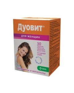 Multivitamin - Duovit for women tablets, 30 pcs. florida Pharmacy Online - florida.buy-pharm.com