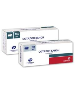 sotalol - Sotalol Canon tablets 160 mg 20 pcs. florida Pharmacy Online - florida.buy-pharm.com