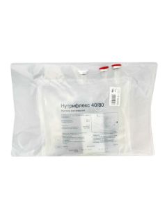 Amino acids for parenteral nutrition, Other preparations Minerals - Nutriflex 40/80 solution for infusion 2000 ml double container 5 pcs. florida Pharmacy Online - florida.buy-pharm.com