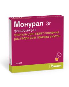 fosfomycin - Monural granules for solution for oral administration 3 g sachets 1 pc. florida Pharmacy Online - florida.buy-pharm.com