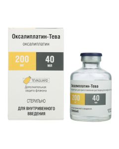 oxaliplatin - Oxaliplatin-Teva conc. for solution for infusions 5 mg / ml 40 ml bottle 1 pc. florida Pharmacy Online - florida.buy-pharm.com