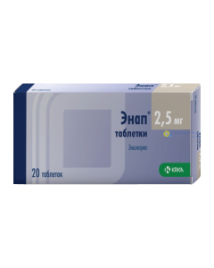 enalapril - Enap tablets 2.5 mg, 20 pcs. florida Pharmacy Online - florida.buy-pharm.com