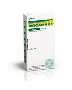 Alendronovaya acid - Fosamax tablets 70 mg, 4 pcs. florida Pharmacy Online - florida.buy-pharm.com