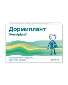 Homeopatycheskyy composition - Dormiplant tablets, 50 pcs. florida Pharmacy Online - florida.buy-pharm.com