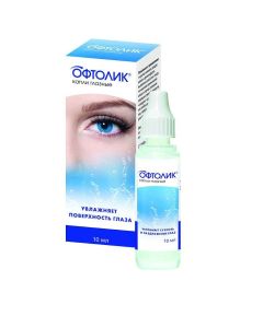 Povidone, Polyvynylov y alcohol - Oftolik eye drops, 10 ml florida Pharmacy Online - florida.buy-pharm.com