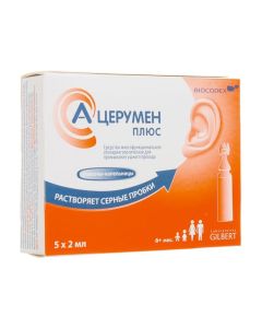 TEM-kokoylhydrolyzyrovann y collagen, Cocobetaine, PEG 120-methylglucososodiolate - A-Tserumen Plus ear drops 2ml dropper bottles 5 pcs. florida Pharmacy Online - florida.buy-pharm.com